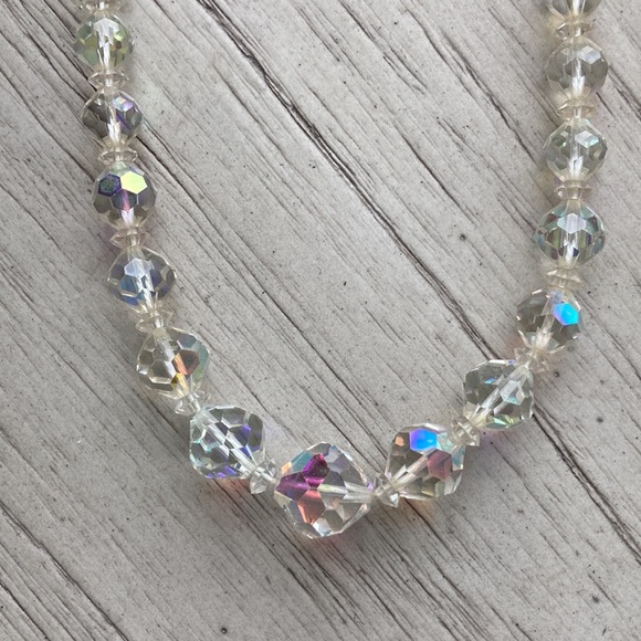 Laguna vintage crystal necklace - Picture 2 of 5